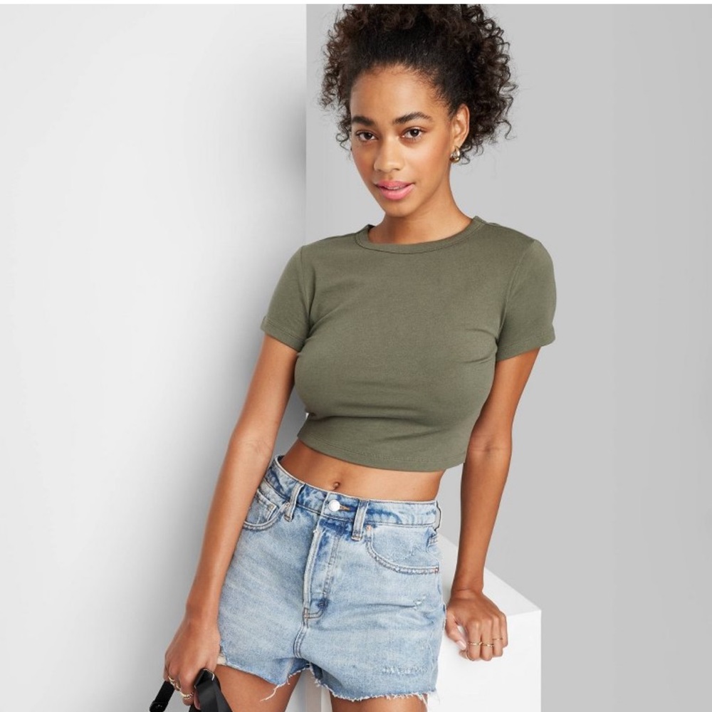 Wild Fable Cropped Tee